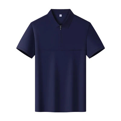 Polo da uomo a mezza zip ad asciugatura rapida - Traspirante e fresca