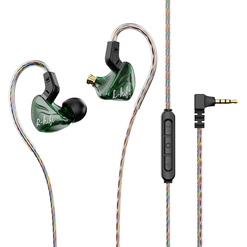 Premium In-Ear Wired Headphones with Inline Mic, Sound Isolating Earbuds with Extra Ear Tips, 3.5mm & USB-C Audio