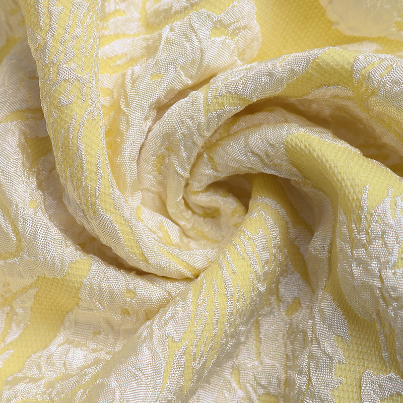 Elegant Jacquard Sleeveless Midi Dress