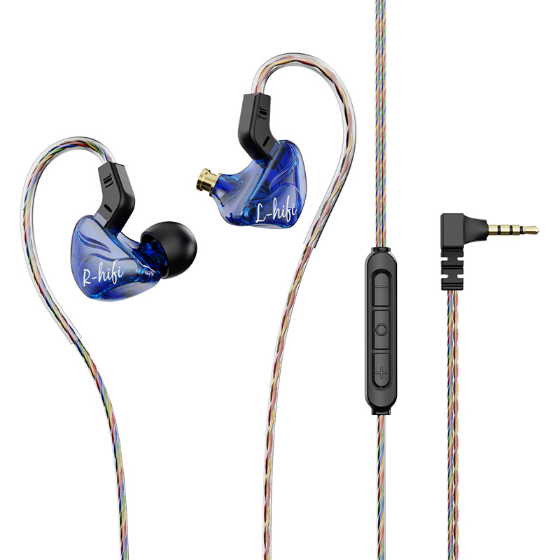 Premium In-Ear Wired Headphones with Inline Mic, Sound Isolating Earbuds with Extra Ear Tips, 3.5mm & USB-C Audio