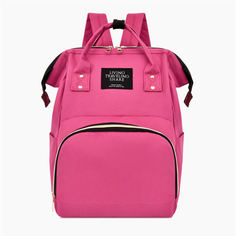Zaino fasciatoio leggero, borsa da viaggio capiente per neonati con tasche termiche per biberon, zaino premaman impermeabile.