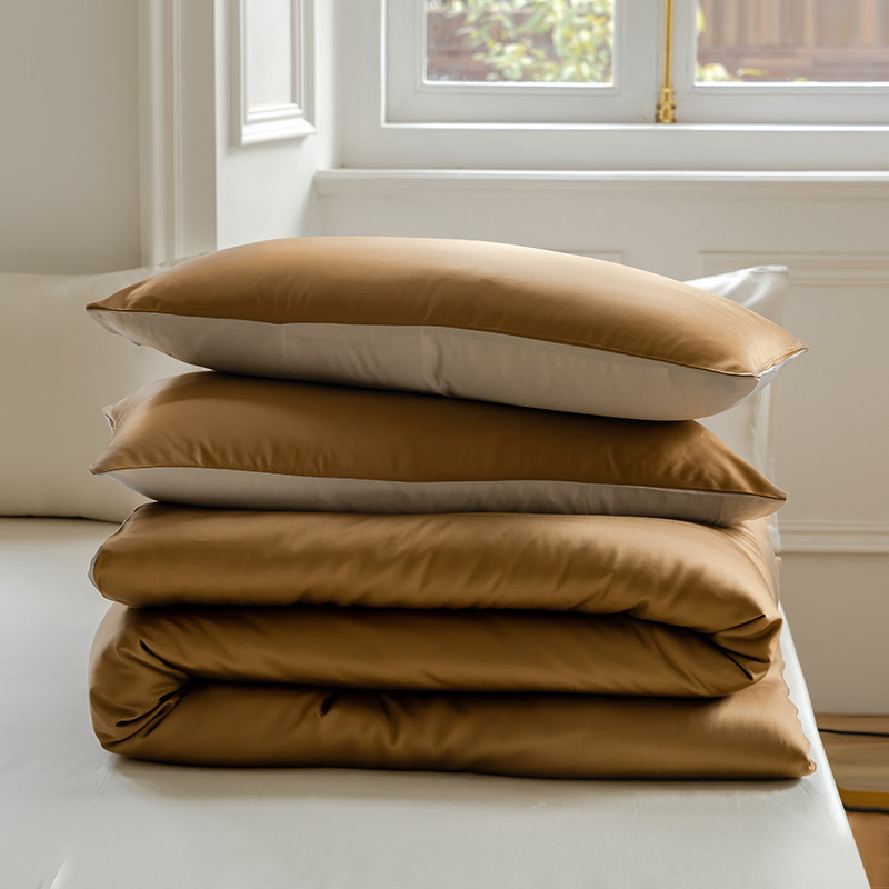 Ensemble de draps rafraîchissants Lenzing Tencel avec taies d'oreiller respirantes et évacuant l'humidité