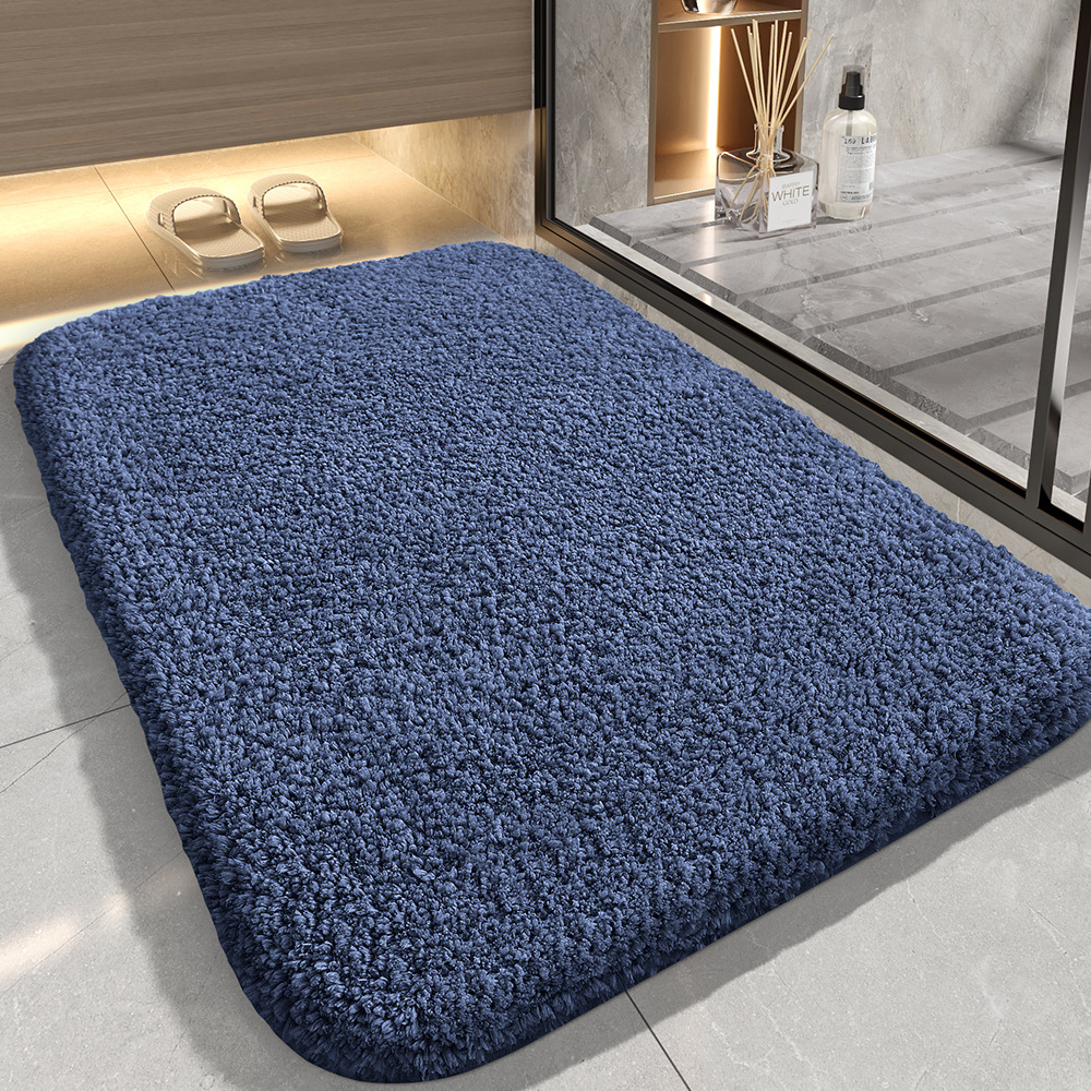 Soft Absorbent Non-Slip Bath Mat - Quick Dry Bathroom Rug