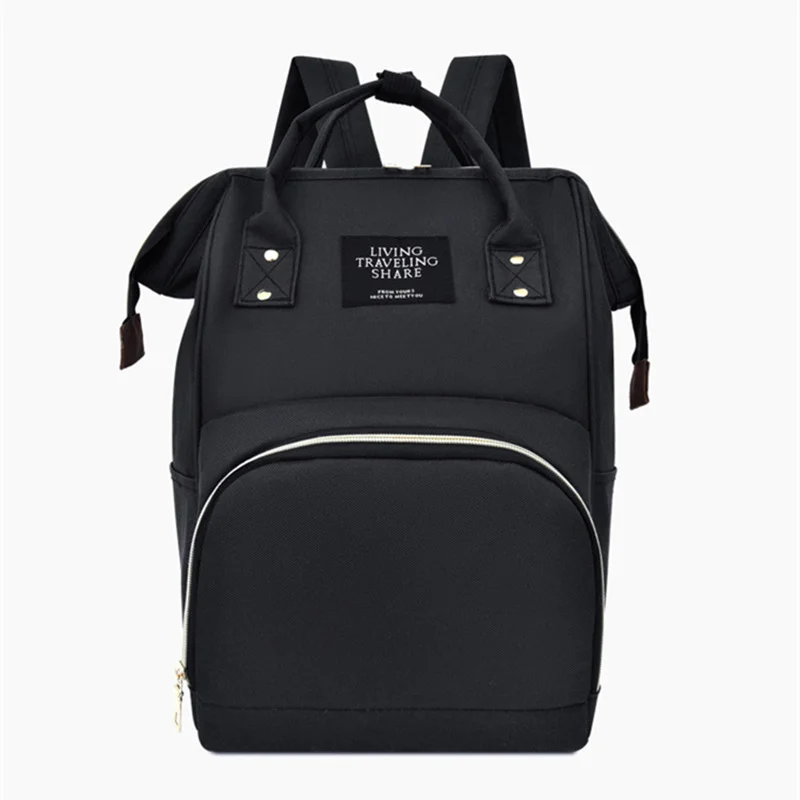 Zaino fasciatoio leggero, borsa da viaggio capiente per neonati con tasche termiche per biberon, zaino premaman impermeabile.