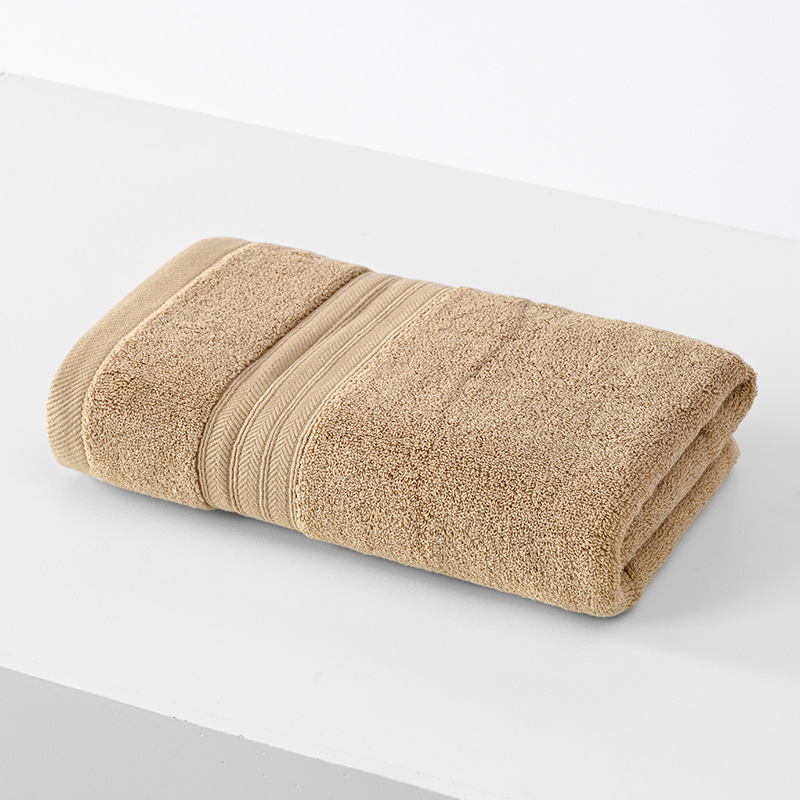 Soft Plush Terry Bath Towel Collection - Quick Dry & Absorbent