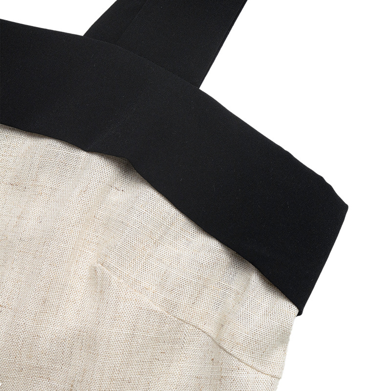 Chic Linen Blend Crop Top & Wrap Mini Skirt Set