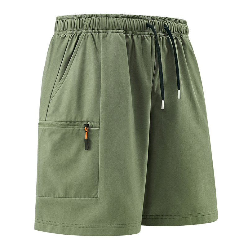 Performance-Sportshorts für Herren – schnelltrocknend & mit Reißverschlusstasche