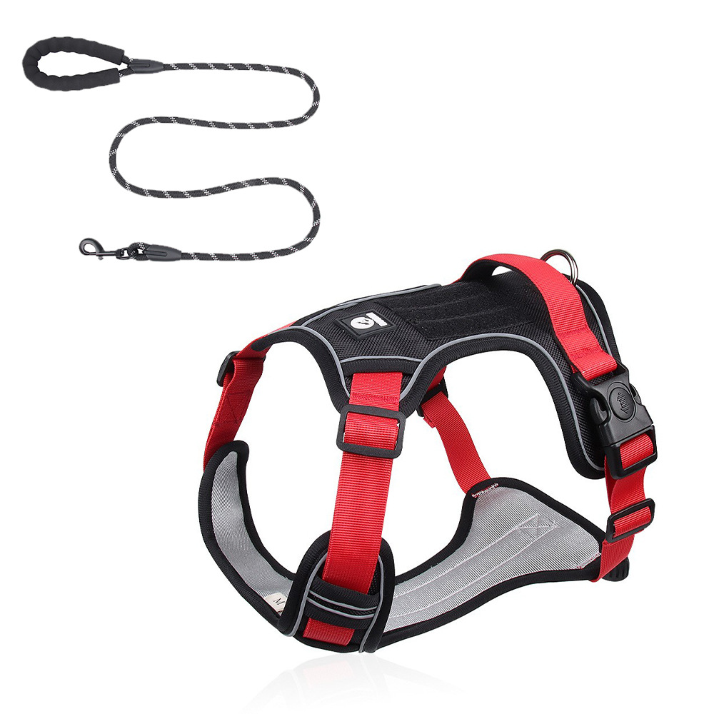 No-Pull Dog Harness with Reflective Straps & Adjustable Fit