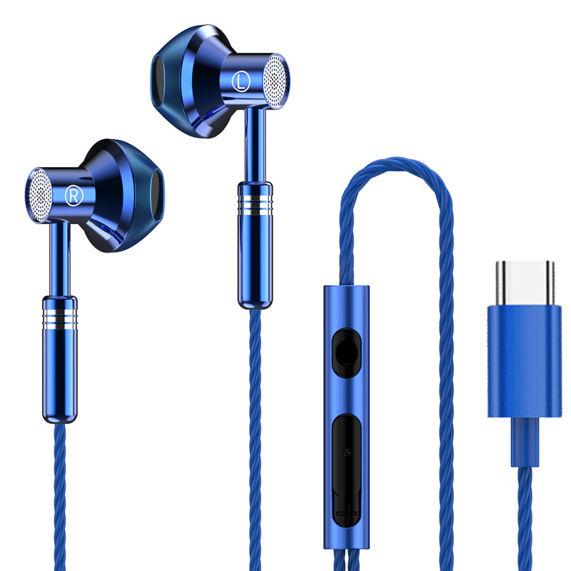 Ergonomic Wired Earphones with In-Line Mic & Audio Controls, Noise Isolating Earbuds for Phones, Laptops & Tablets