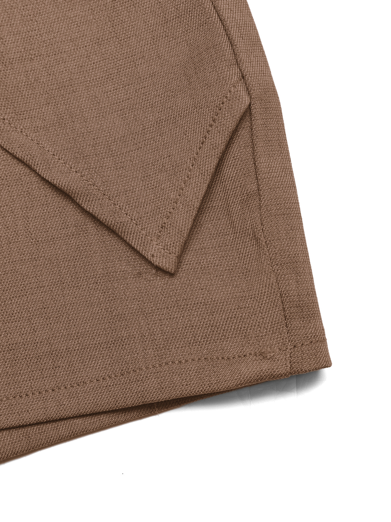 Twist Front Gold Ring Mini Skort