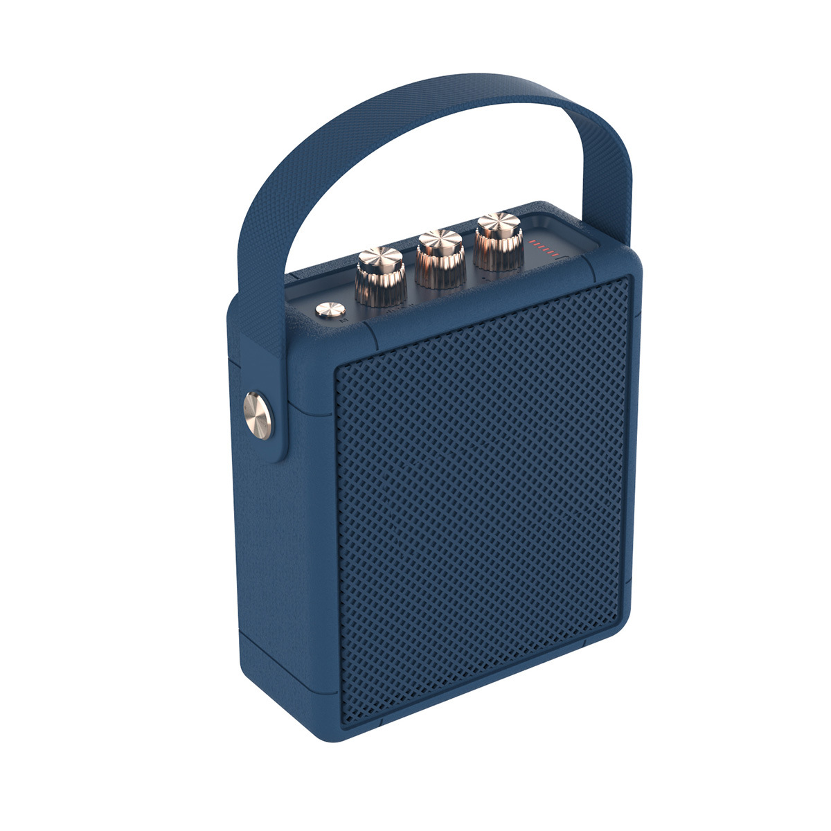 Portable Retro Bluetooth Speaker, 20W Rich HiFi Sound, IPX5 Waterproof, 15H Playback, 30ft Connectivity Range, Vintage Wireless Speaker with Strap
