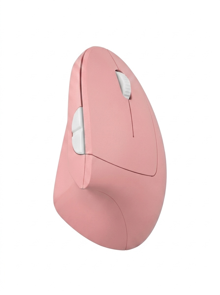 Ergonomic Vertical Mouse, Tri-Mode 2.4G/BT 5.3/Wired, 4800 DPI, Silent Click, Rechargeable - Elite Series