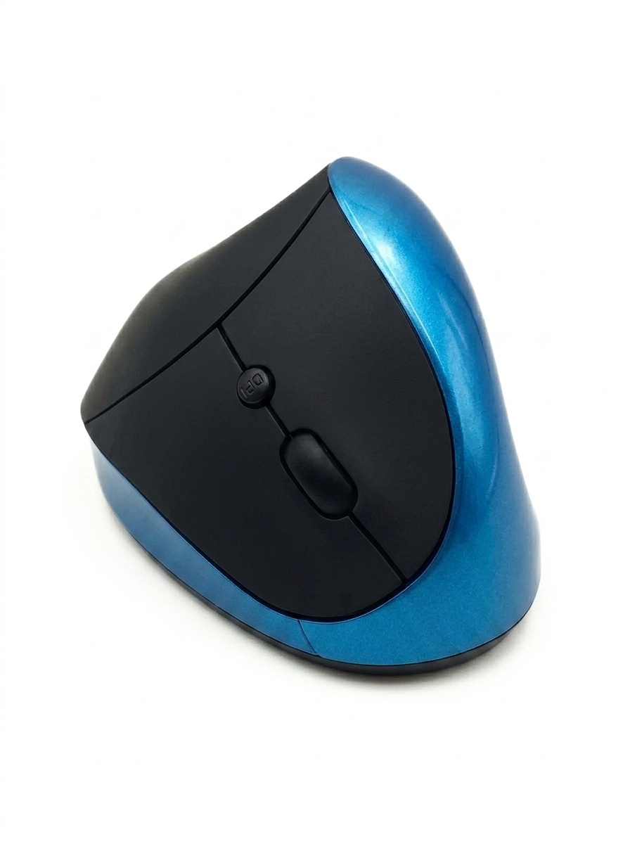 Ratón vertical ergonómico inalámbrico, conexión inalámbrica de 2,4 GHz, 1600 DPI, clic silencioso, posición natural de la mano - Modelo SM-7043