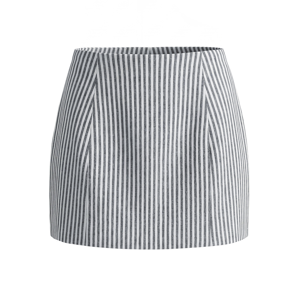 Sleeveless Vest Top High Waist Skirt Set - Slimming KUN-00014