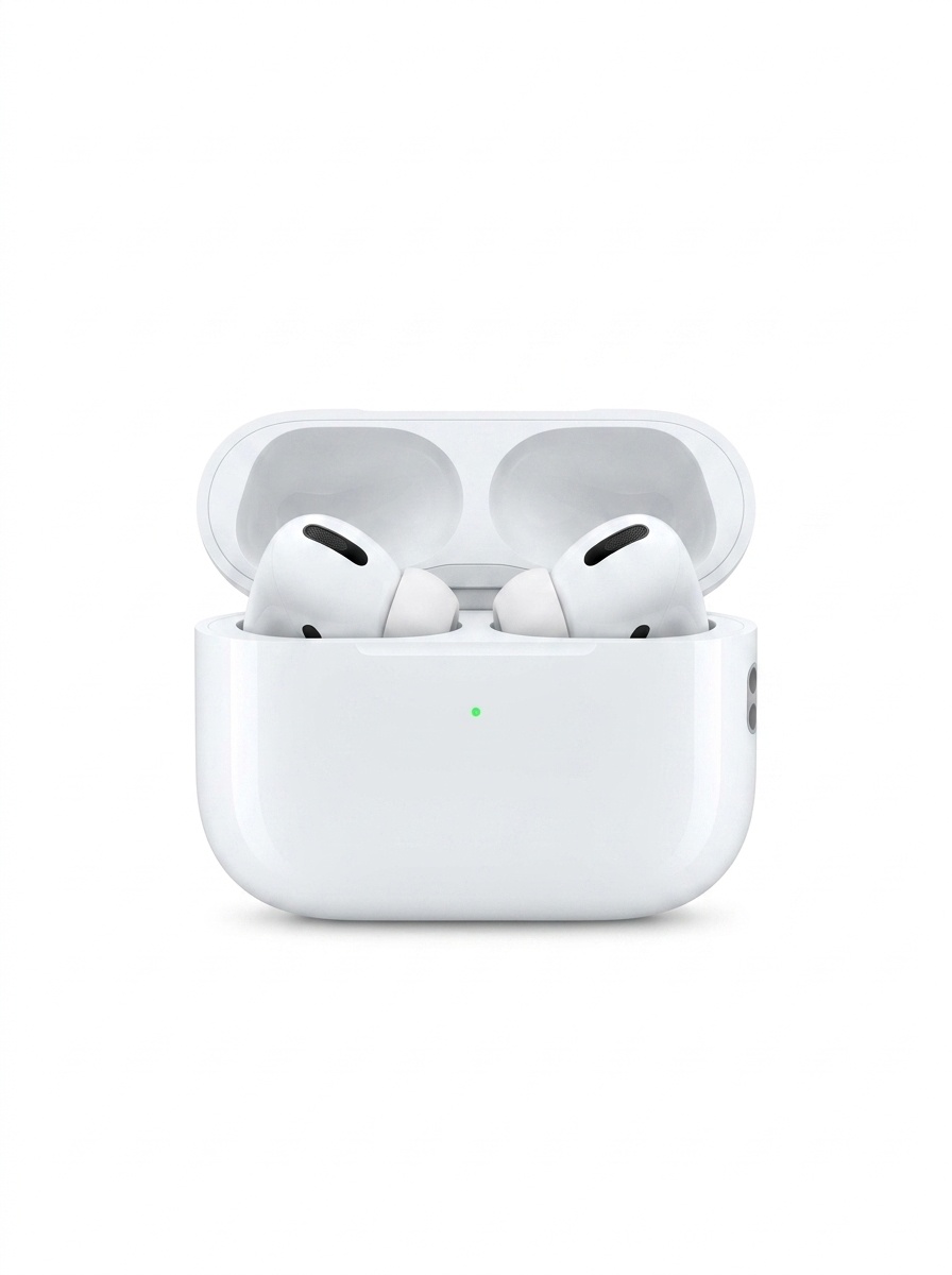 White Wireless ANC Dolby audio In-Ear Earbuds with Charging Case - Pro3
