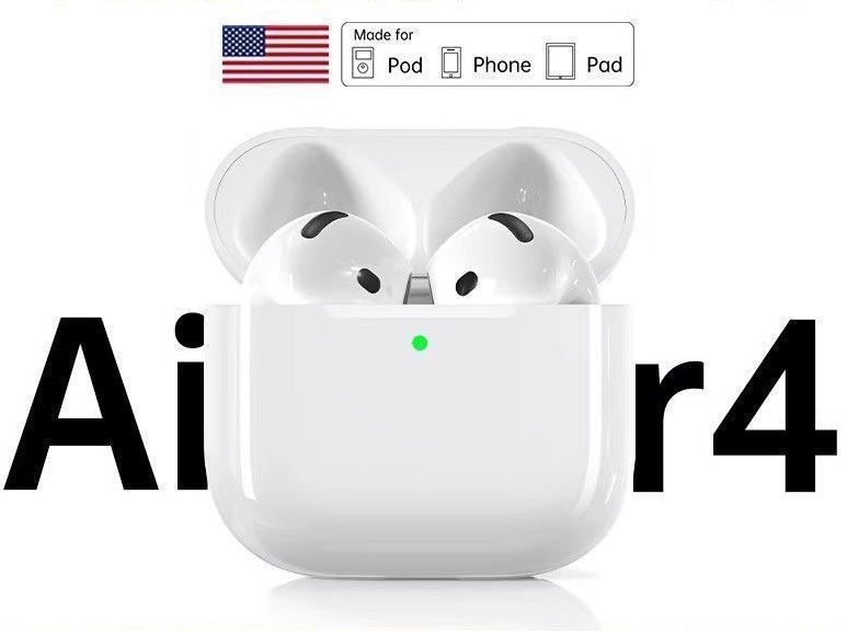 Auriculares Bluetooth con cancelación de ruido activa (ANC) y estuche de carga - Blanco - Air4 ANC