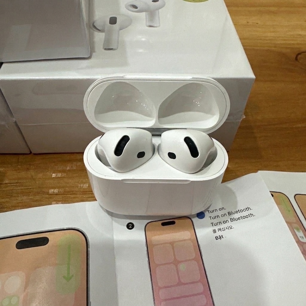 Auriculares Bluetooth con cancelación de ruido activa (ANC) y estuche de carga - Blanco - Air4 ANC