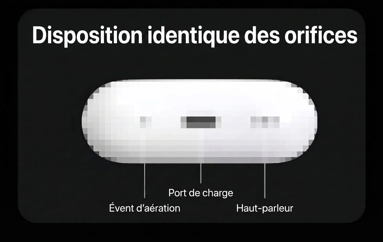Écouteurs intra-auriculaires sans fil avec étui de chargement - Blanc - Pro2 6e génération