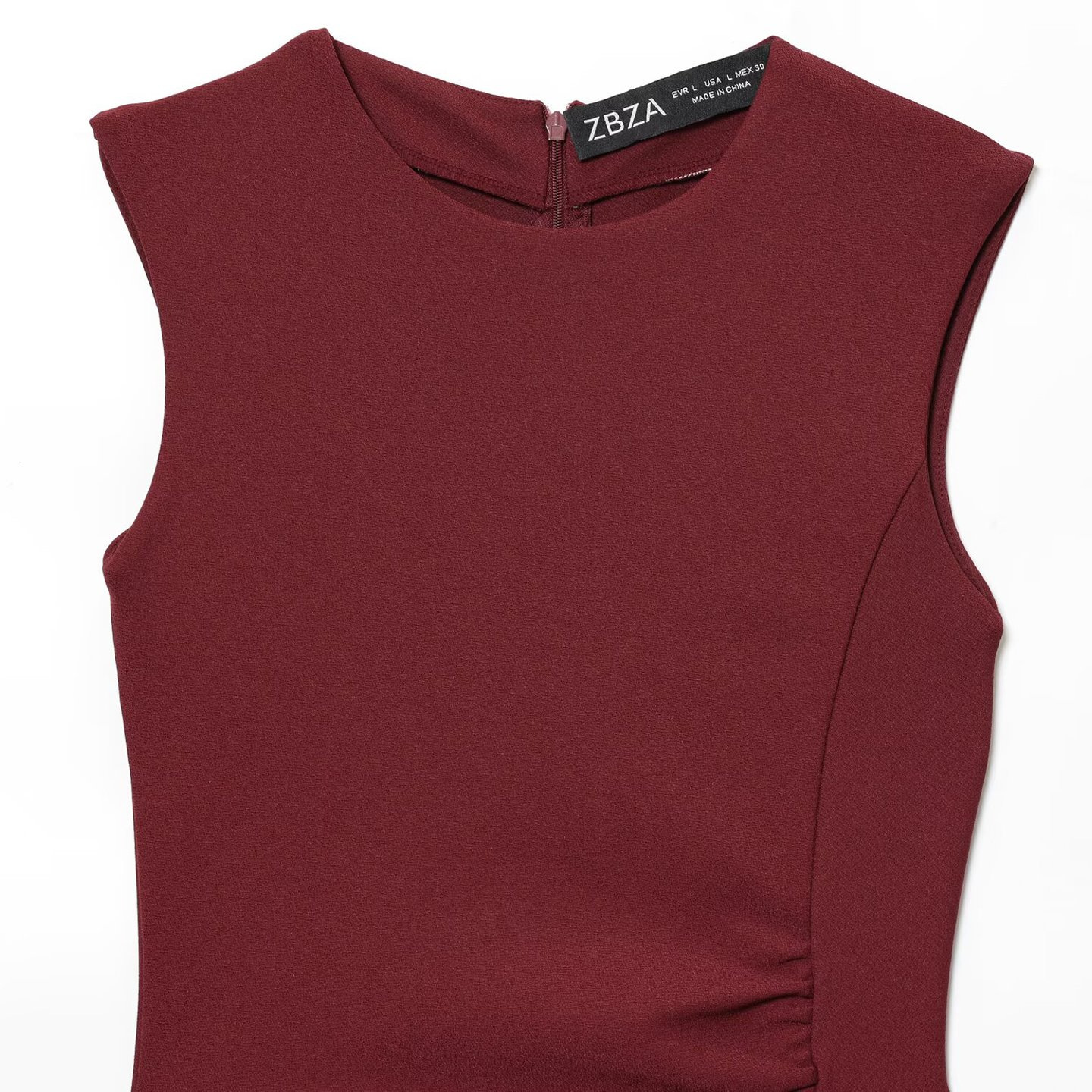 Women's Sleeveless Pleated Dress - Versatile European Style KUN-00002