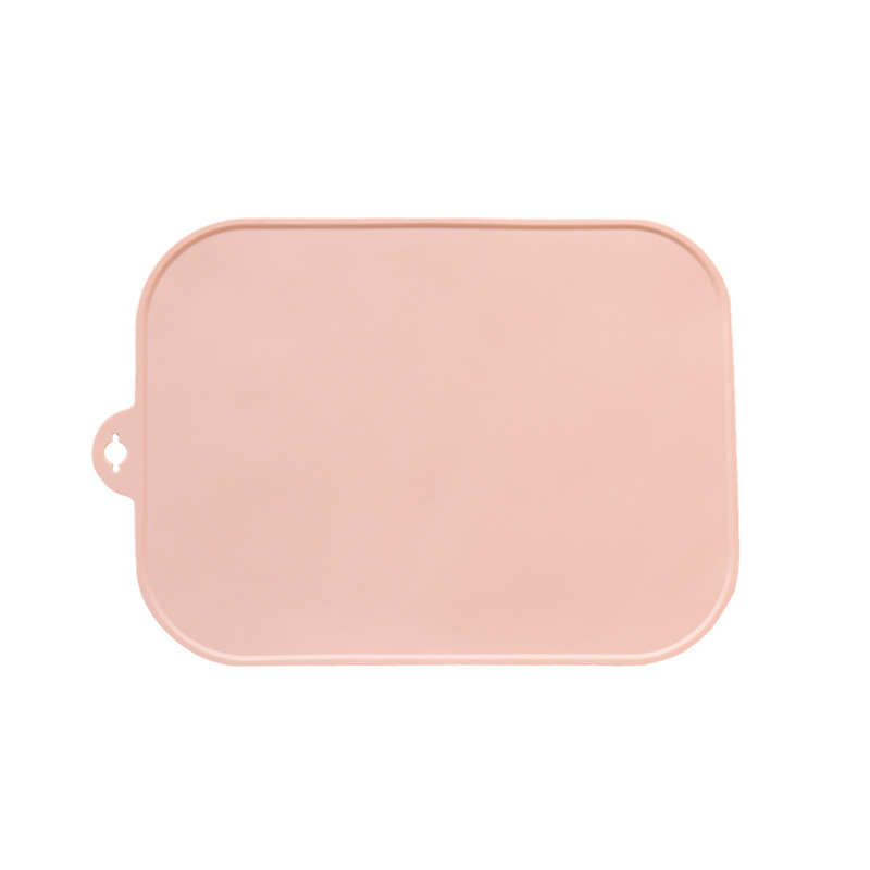 Juego de manteles individuales de silicona para bebé con babero y cubiertos - Antideslizante