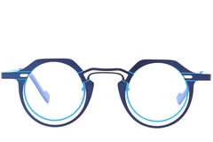 BS2425-1299_Blue_Geometric_Metal_Glasses_front