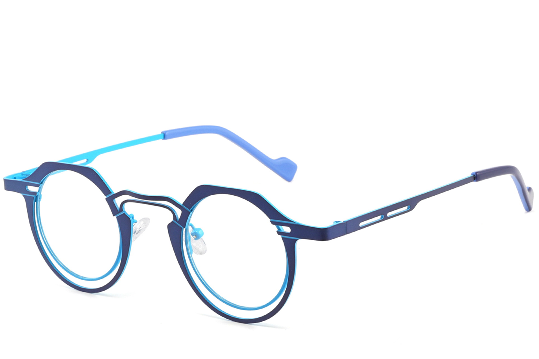 BS2425-1299_Blue_Geometric_Metal_Glasses_corner