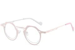 BS2425-1302_Pink_Geometric_Metal_Glasses_corner