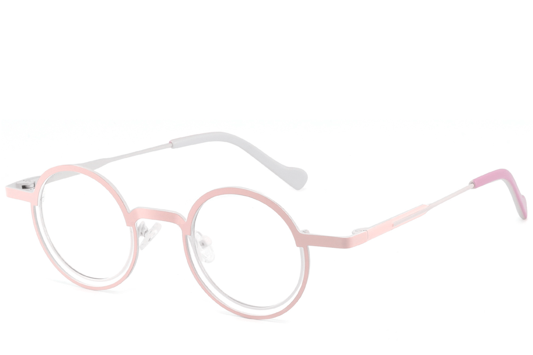 BS2425-1308_Pink_Round_Metal_Glasses_corner