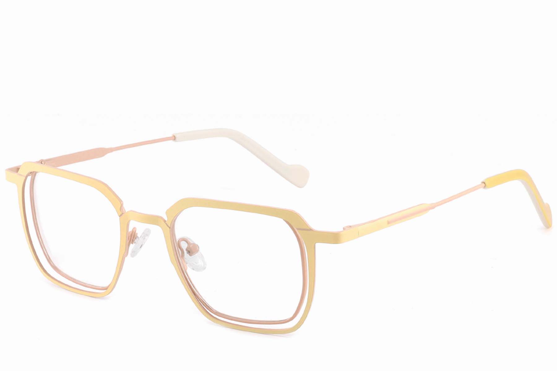 BS2425-1310_Yellow_Rectangular_Metal_Glasses_corner