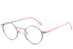 BS2425-1341_Pink_Geometric_Metal_Glasses_corner