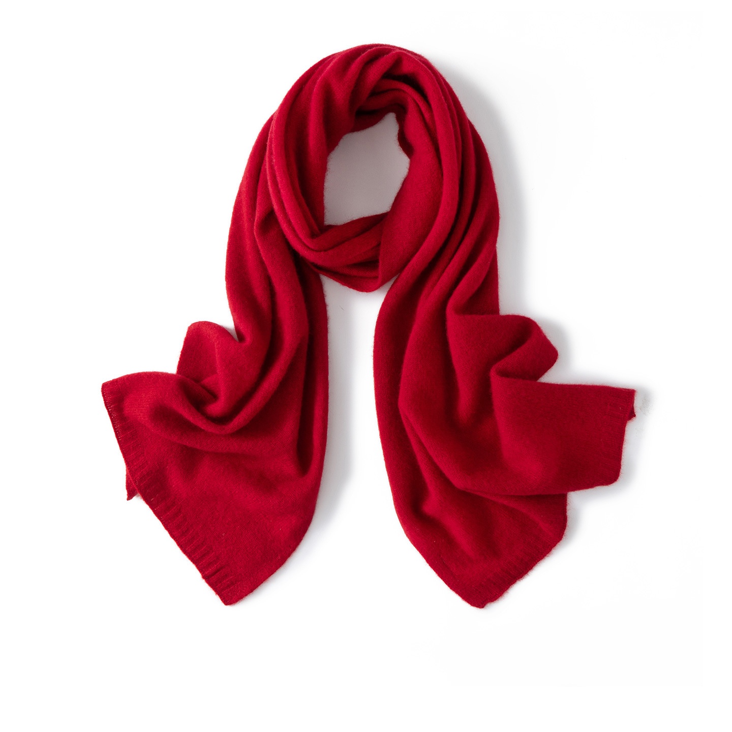 Cashmere Solid Color Knit Shawl Wrap Scarf