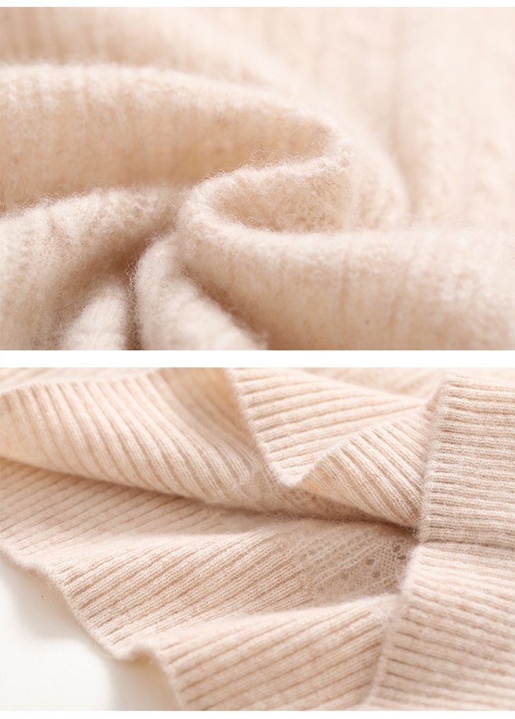 Cashmere Women's Short Sleeve Cable Knit Crewneck Sweater