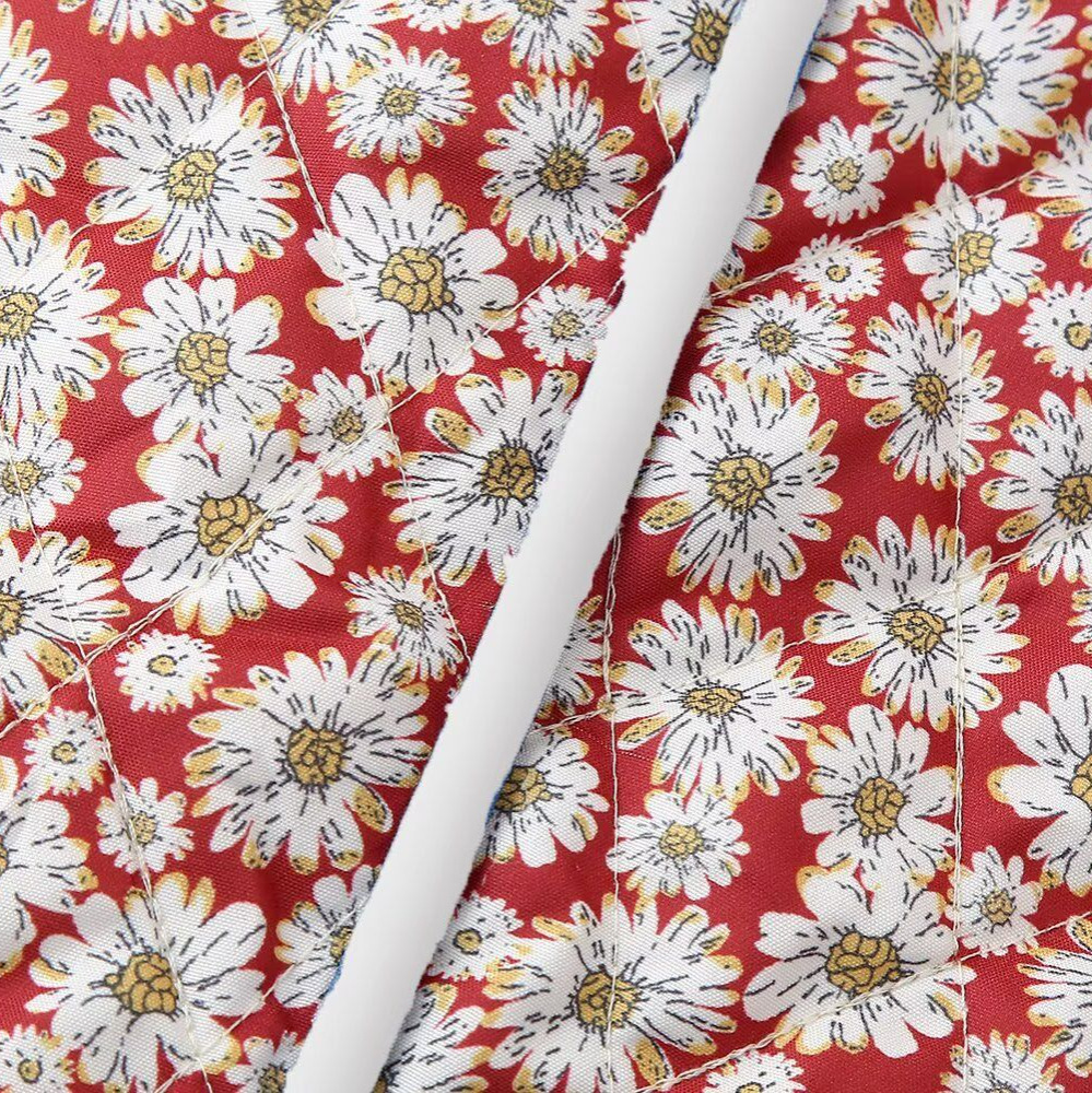 Cotton Floral Padded Jacket - Chic & Versatile KUN-00044