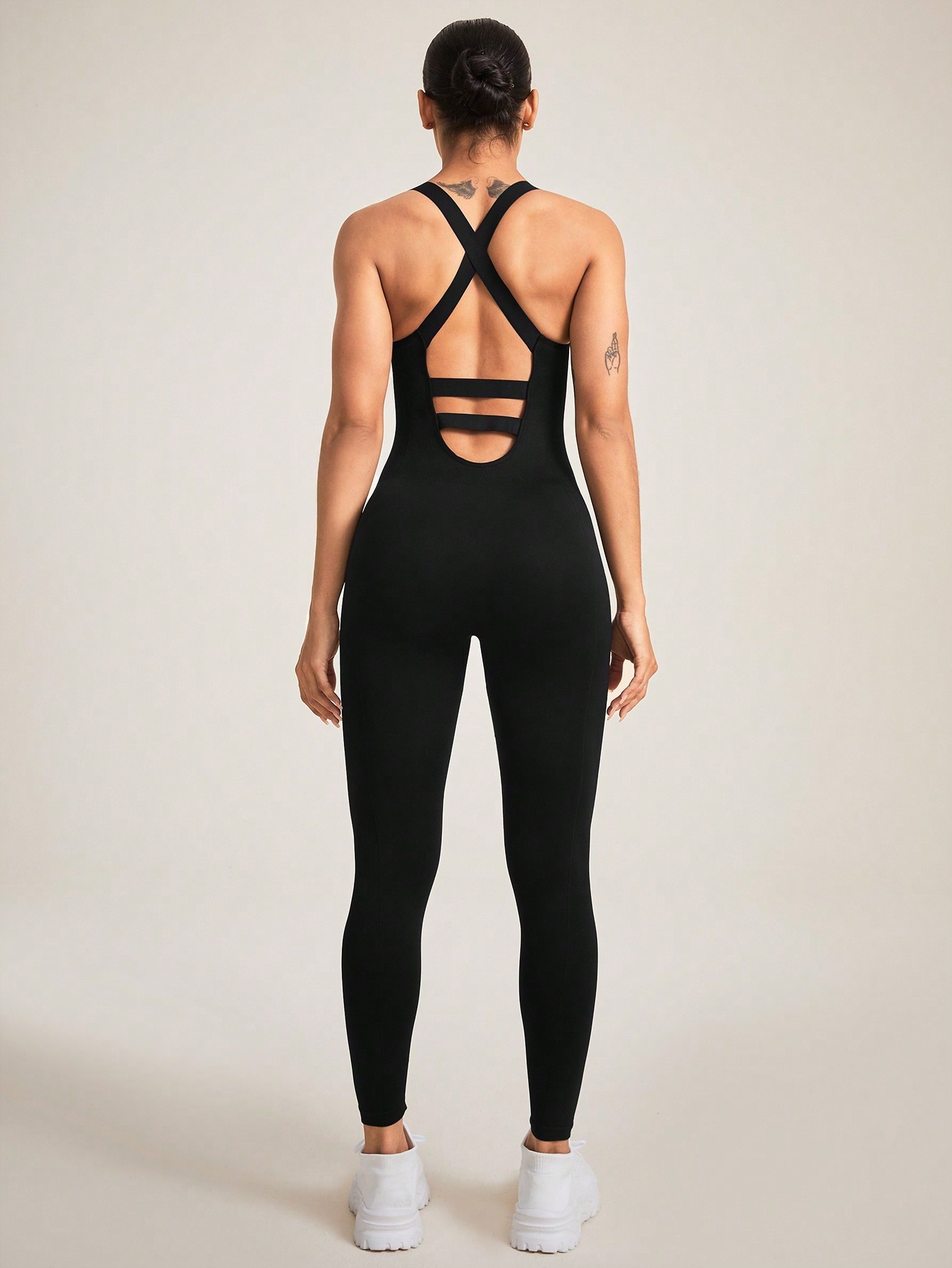 Slimming High-Elasticity Sexy Quick-Dry Yoga Bodysuit for Women