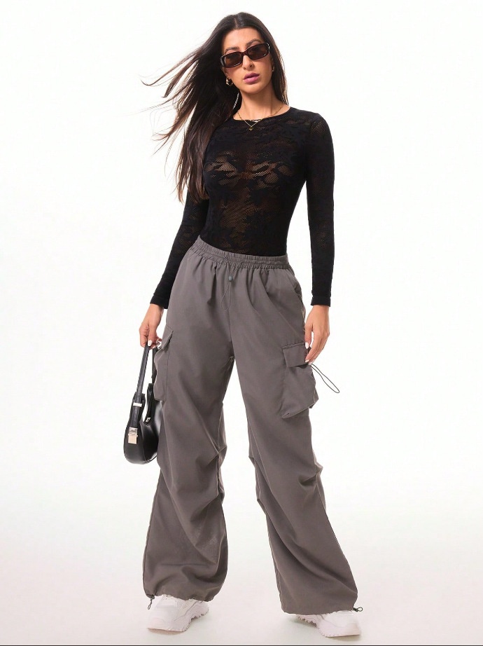 Sexy Mesh Hollowed-Out Slimming Yoga Bodysuit with Quick-Dry Function for Women (without pads)