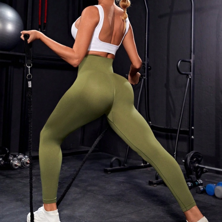 High-Waisted Slimming Quick-Dry Hip-Lifting Cropped Yoga Pants for Women