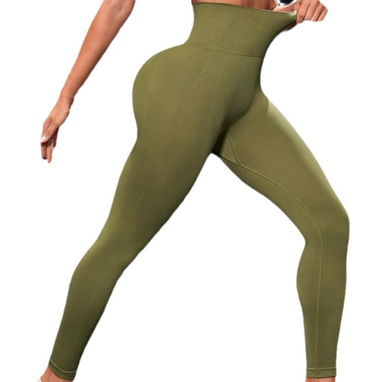 High-Waisted Slimming Quick-Dry Hip-Lifting Cropped Yoga Pants for Women