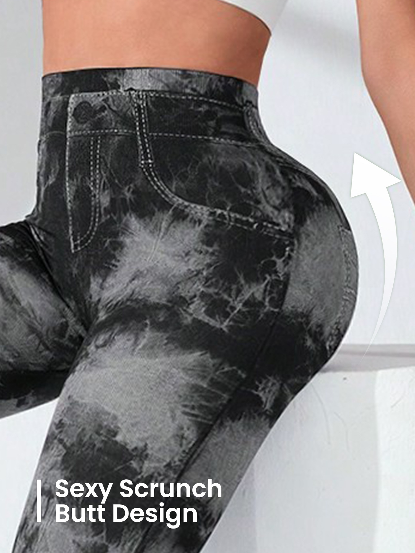 High-Waisted Slimming Quickdry Sexy Hip-Lifting Fitness Leggings for Women
