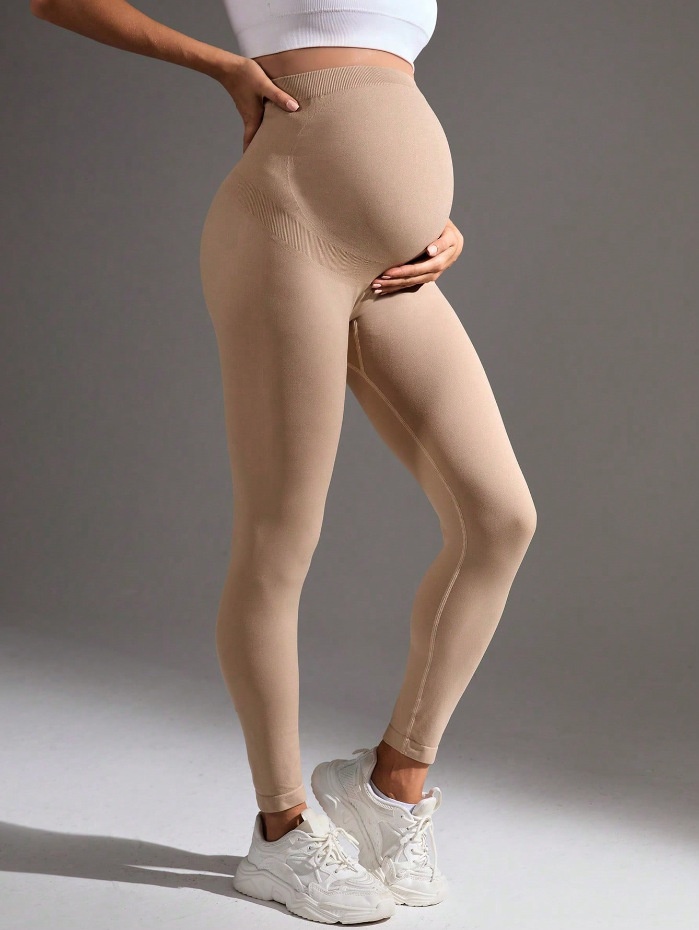 High-Waisted Quick-Dry Slimming Maternity Yoga Leggings for Women