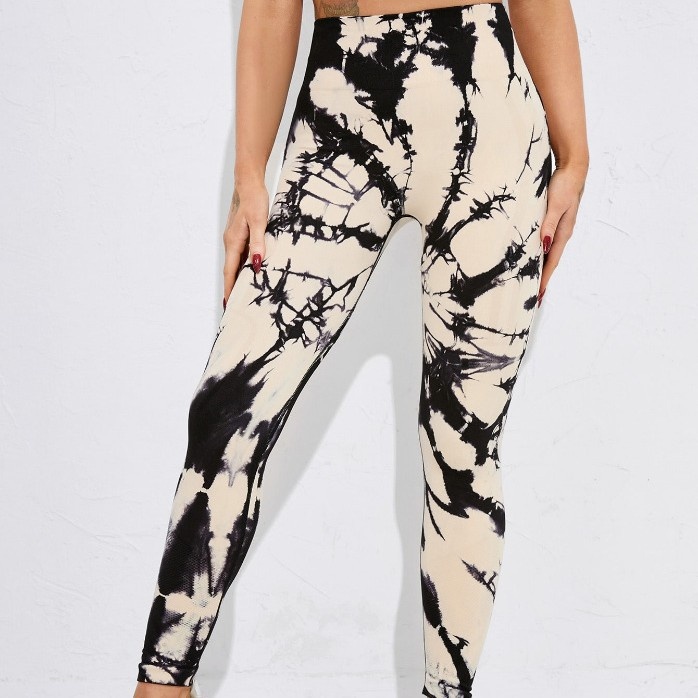 High-Waisted Sexy Slimming Tie-Dye Quick-Dry Butt-Lifting Leggings for Women