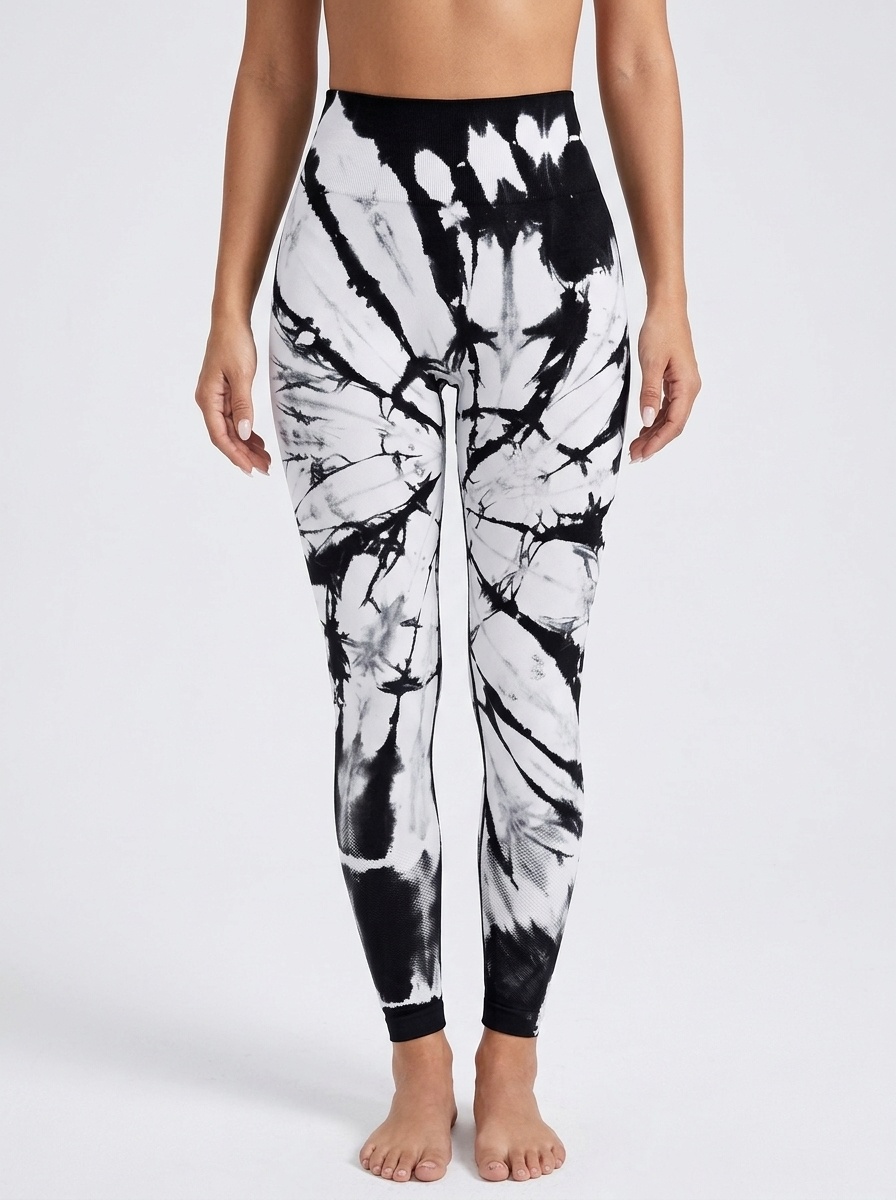 High-Waisted Sexy Slimming Tie-Dye Quick-Dry Butt-Lifting Leggings for Women