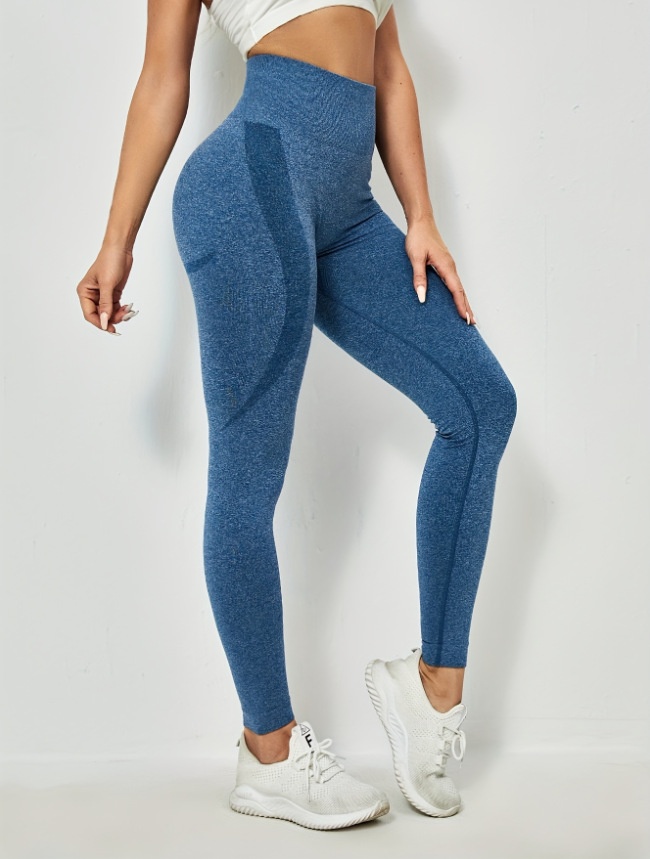 Slimming High-Waisted Quick-Dry S-Shape Hip-Lifting Yoga Leggings for Women
