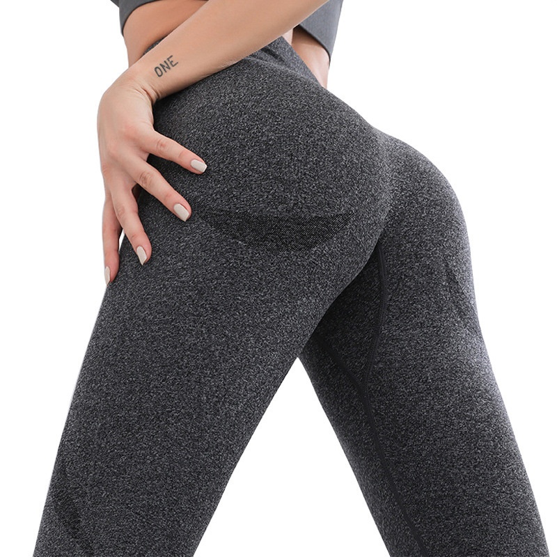 Slimming High-Waisted Quick-Dry S-Shape Hip-Lifting Yoga Leggings for Women