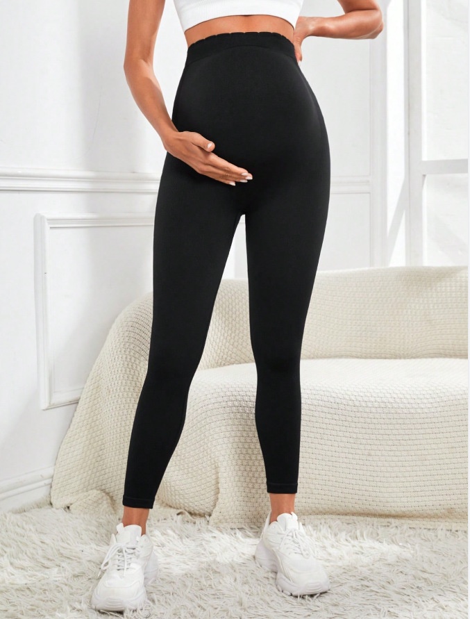Women High-Waisted Slimming Quick-Dry Winter Maternity Yoga Leggings