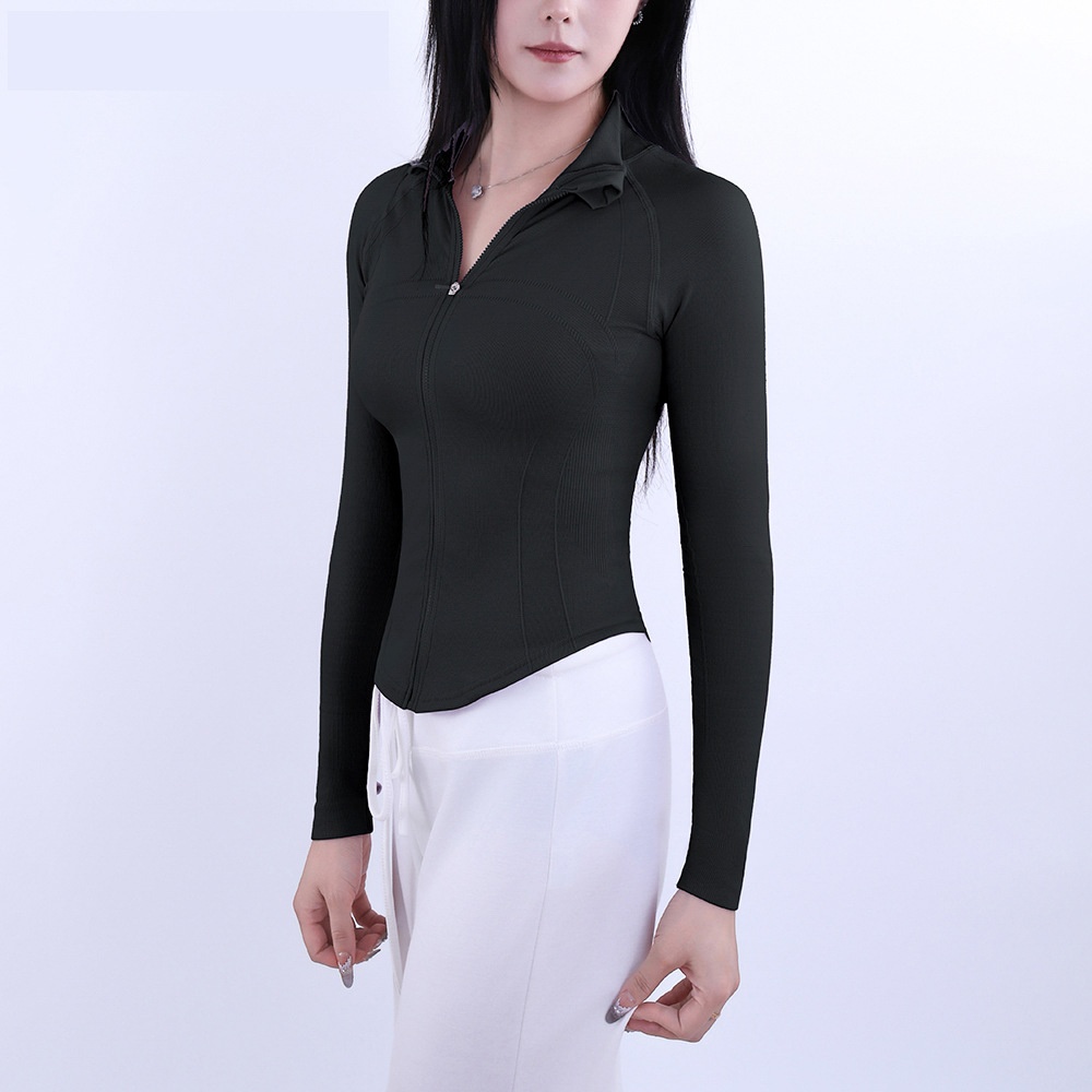 Slimming Sexy Quick-Dry Casual Winter Yoga Jacket for Women