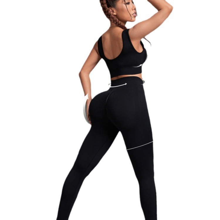 Slimming Quick-Dry Breathable Winter Yoga Leggings Set for Women