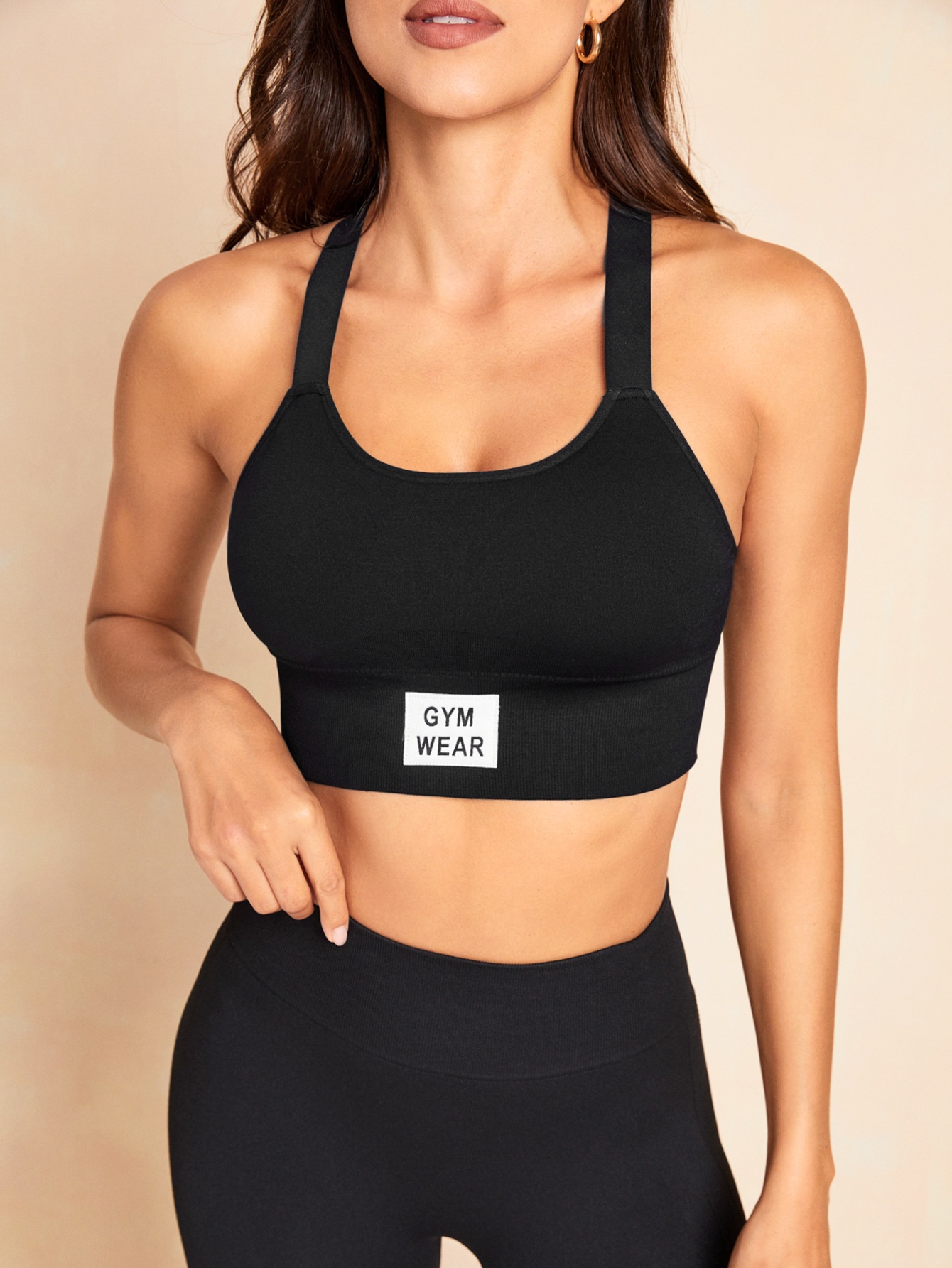 Backless Push-Up Sports Bra with Quick-Dry Function for Women