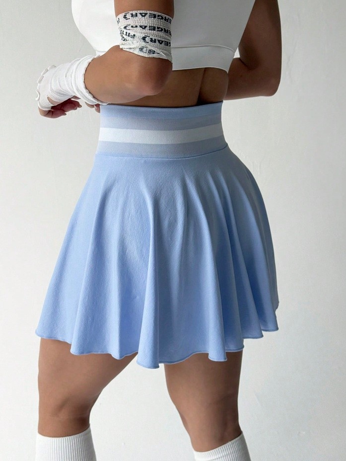 High-Waisted Slimming Quick-Dry Tennis Skirt for Women with Sexy S-Shape Fit