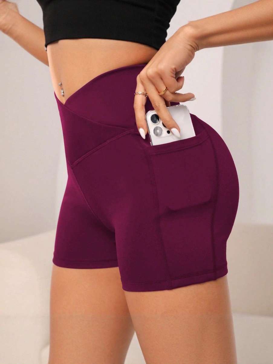 High-Waisted Slimming Sexy S-Shape Fitness Shorts for Women with Quick-Dry Function