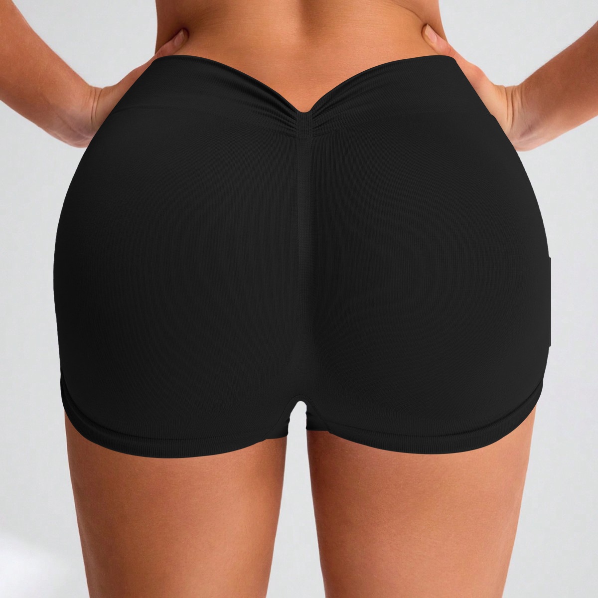 Sexy Slimming High-Waisted Moisture-Wicking Butt-Lifting Yoga Shorts for Women